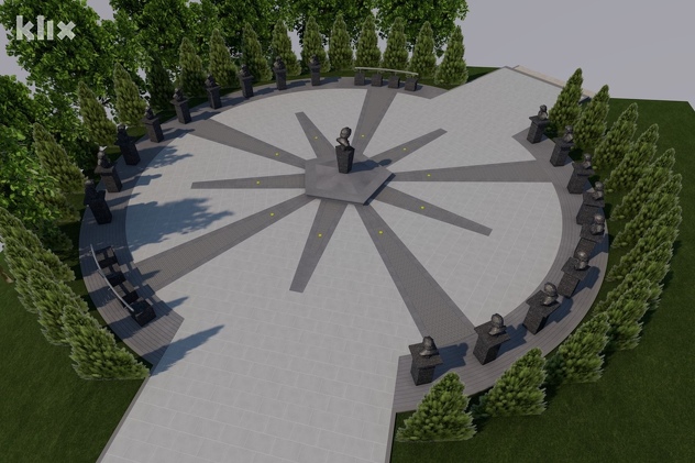 Plato narodnih heroja na Slanoj Banji (Foto: A. K./Klix.ba)