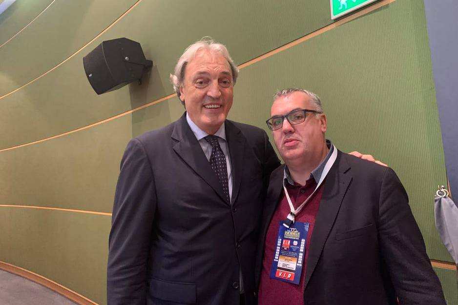 Dino Meneghin i Sabahudin Topalbećirović