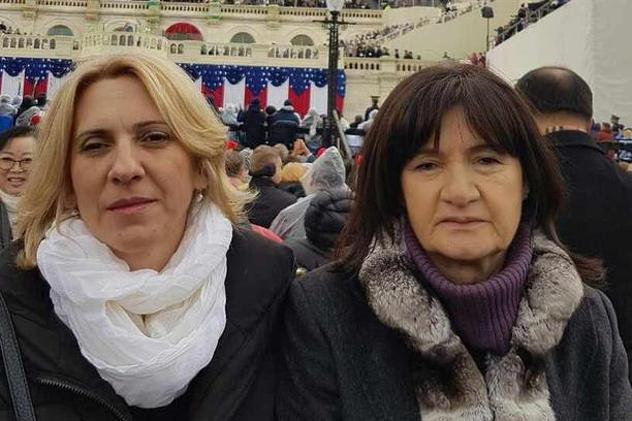 Željka Cvijanović i Snježana Dodik u Washingtonu (Foto: Klix.ba)