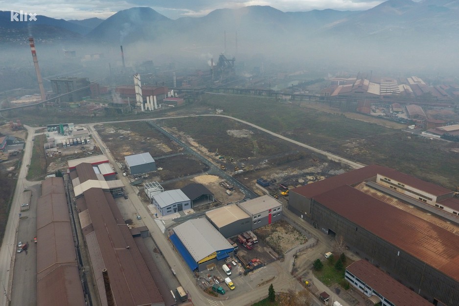 Poslovna zona Zenica 1 (Foto: E. M./Klix.ba)