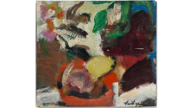 Grace Hartigan, Red Bowl 1953.