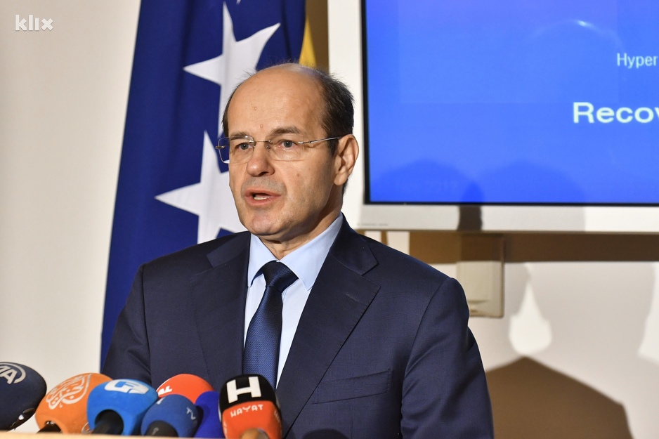 Ministar civilnih poslova BiH Adil Osmanović (Foto: T. S./Klix.ba)