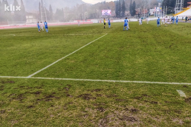 Teren na mostarskom stadionu Pod Bijelim brijegom (Foto: R. D./Klix.ba)