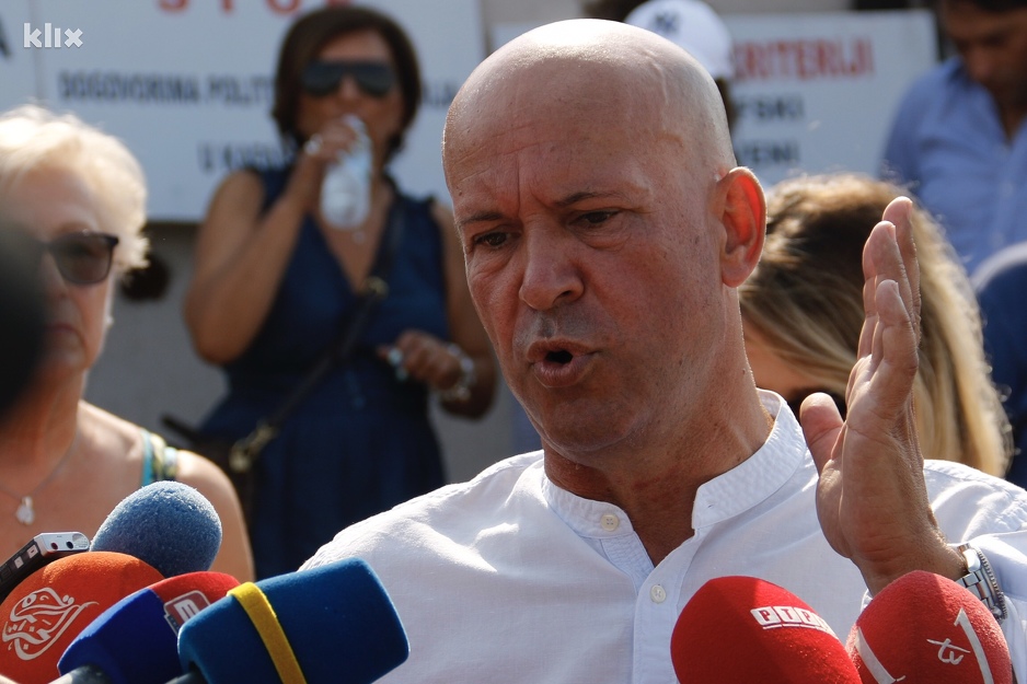 Ahmed Džubur iz DF-a (Foto: R. D./Klix.ba)