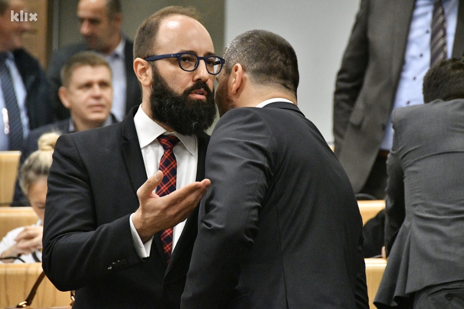 Damir Mašić, predsjednik Kluba SDP-a u Zastupničkom domu Parlamenta FBiH (Foto: Klix.ba)