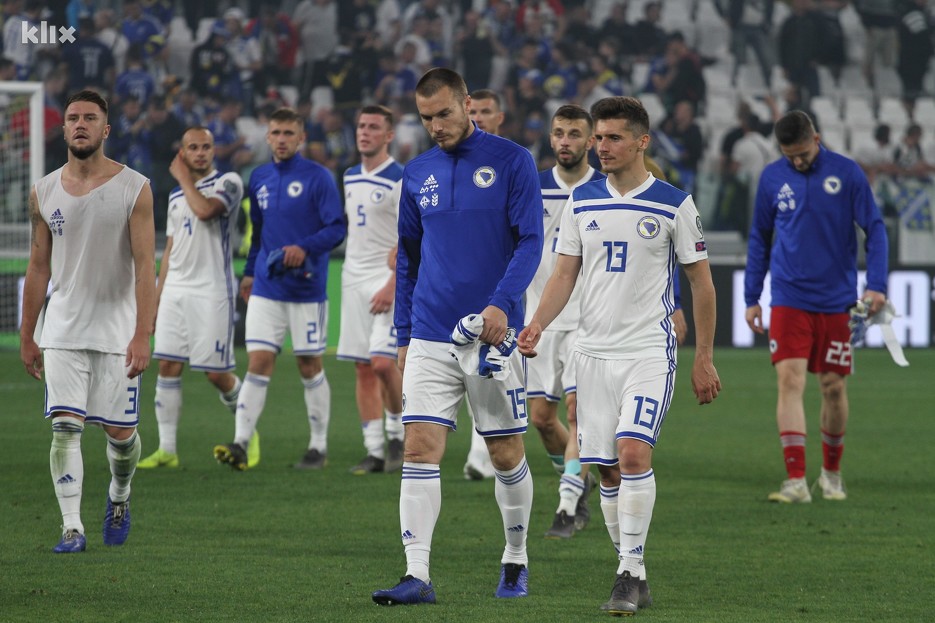 Zmajevi doživjeli neuspjeh u kvalifikacijama za Euro (Foto: E. M./Klix.ba)