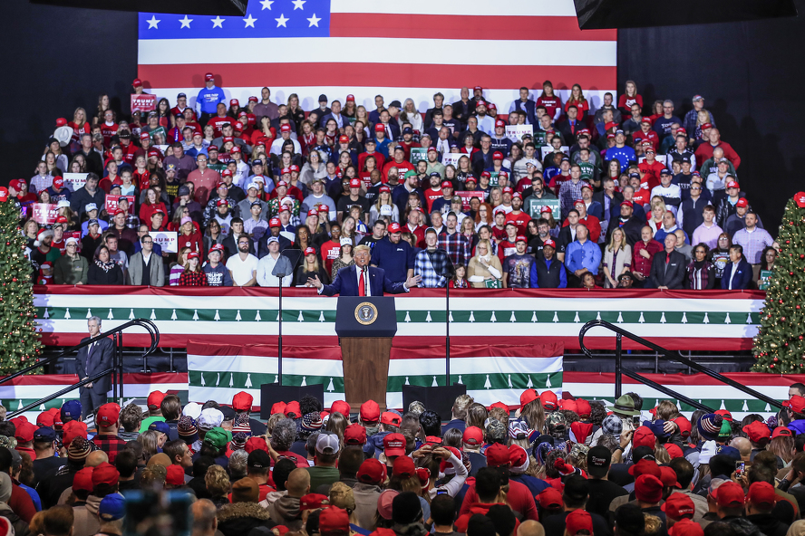 Predizborni skup u Michiganu (Foto: EPA-EFE)