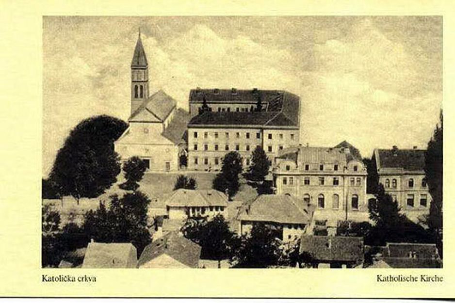Orginalni izgled Franjevačke crkve