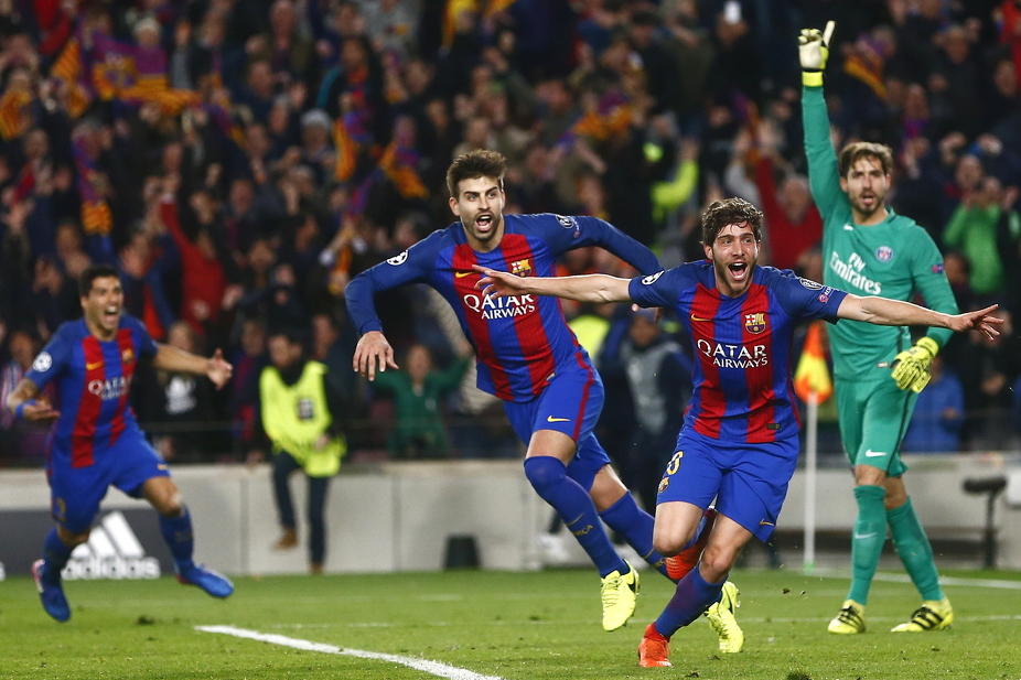 Roberto slavi nevjerovatni šesti pogodak Barcelone (Foto: EPA-EFE)