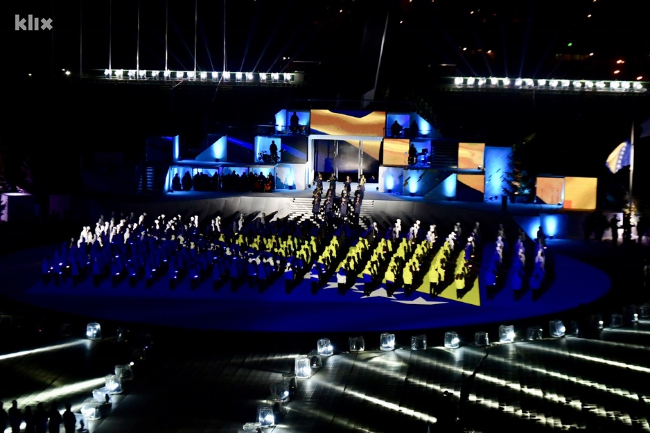 Detalj sa otvaranja EYOF-a (Foto: D. S./Klix.ba)