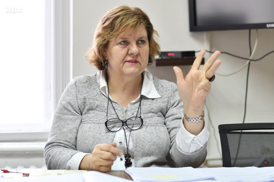 Zineta Bogunić, ministrica za obrazovanje, nauku i mlade KS (Foto: I. Š./Klix.ba)