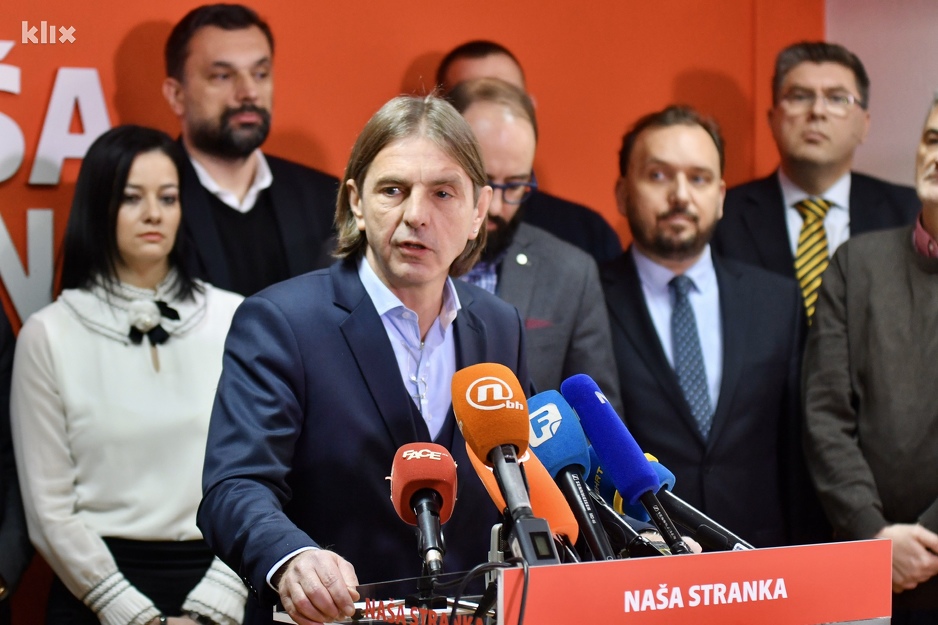 Predrag Kojović (Naša stranka) (Foto: D. S./Klix.ba)