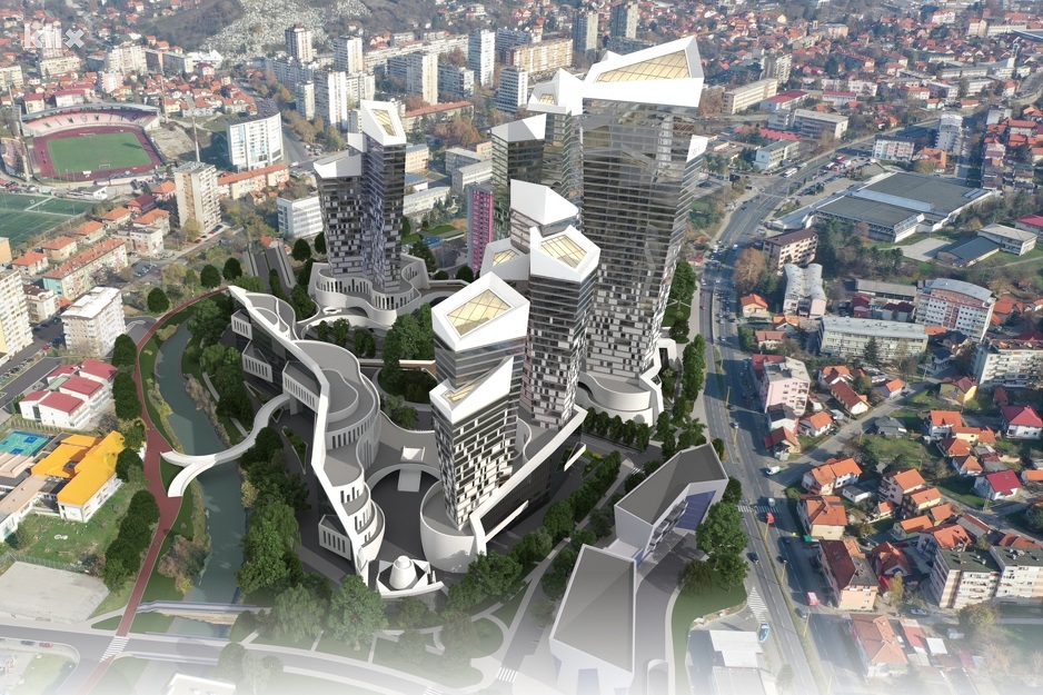 Idejno rješenje kompleksa Crystalico (Foto: ADS studio)