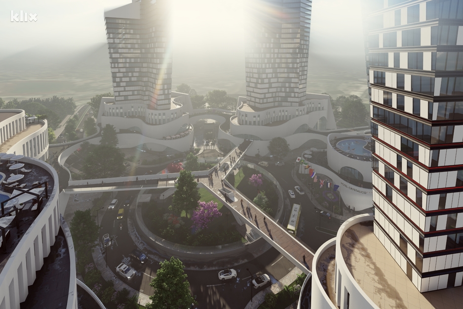 Idejno rješenje kompleksa Crystalico (Foto: ADS studio)