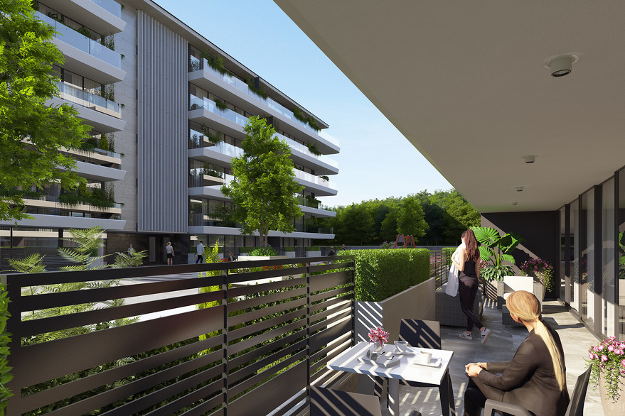 Idejni projekat rezidencijalno-poslovnog kompleksa
