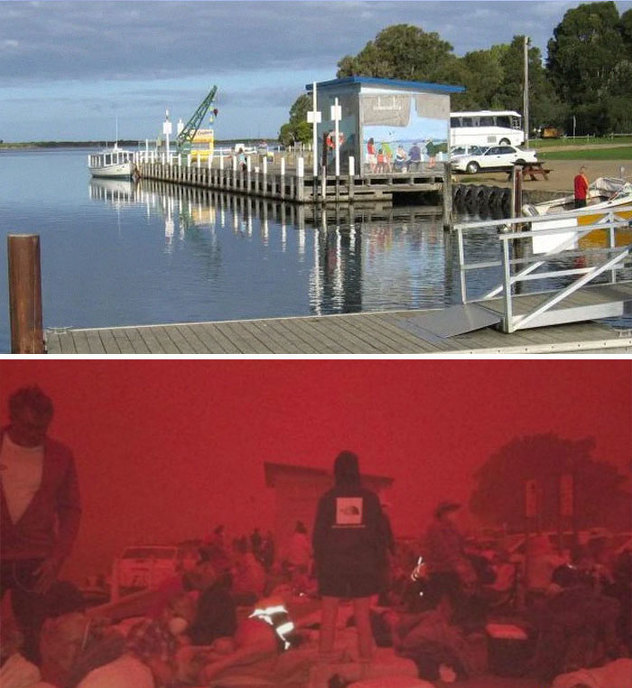 Foto: Bored panda (Mallacoota Wharf)