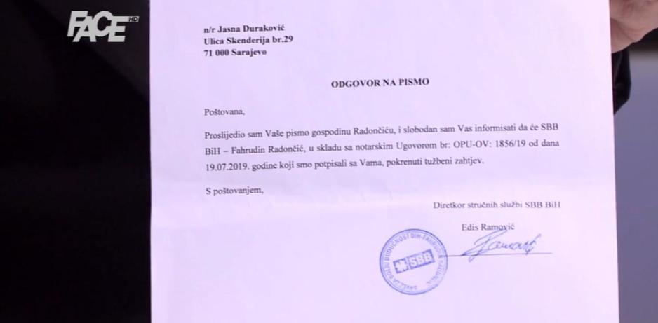 JASNA DURAKOVIĆ Napustila SBB i novu većinu u Sarajevu, sada joj prijete tužbom