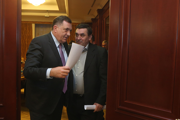 Dodik i Petrović (Foto: Siniša Pašalić/RAS Srbija)