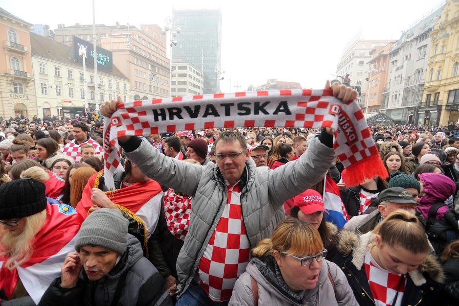 Foto: Pixsell/Dalibor Urukalović (Doček rukometaša Hrvatske u Zagrebu)
