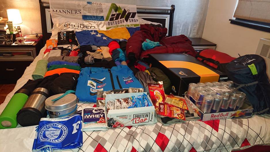 Sadržaj ruksaka jednog planinara