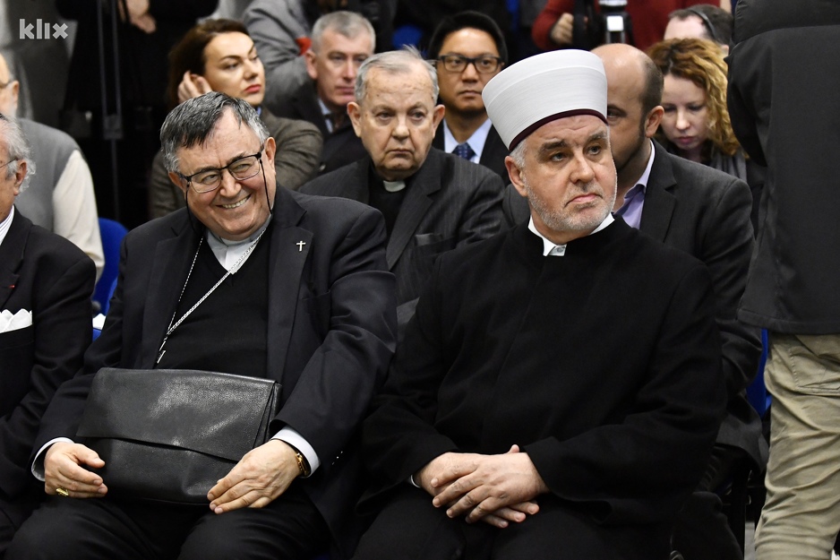 Kardinal Puljić i reis Kavazović (Foto: T. S./Klix.ba)