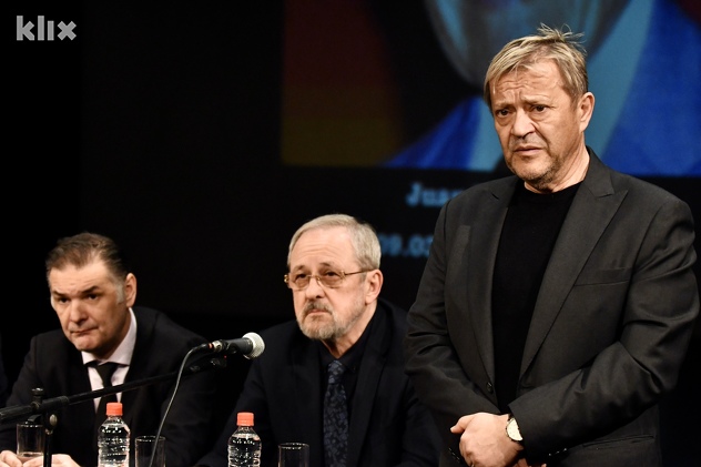 Mirvad Kurić, Ivica Šarić i Emir Hadžihafizbegović (Foto: T. S./Klix.ba)