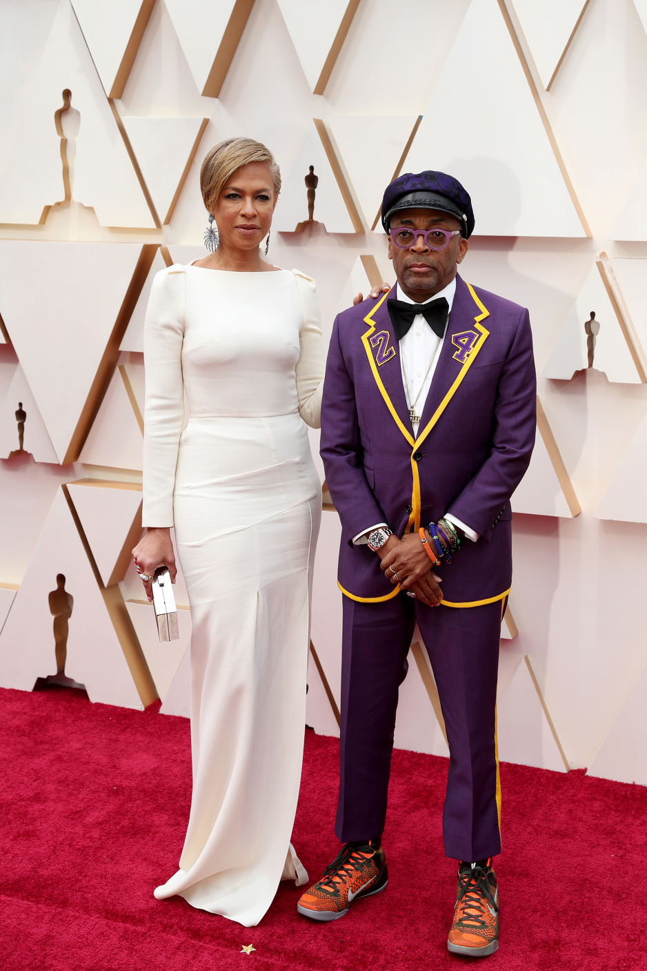 Spike Lee sa suprugom na 92. dodjeli Oscara