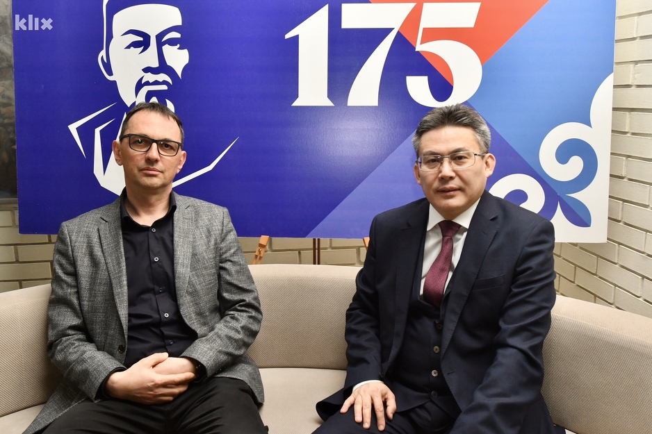 Počasni konzul Dizdarević i ambasador (Foto: T. S./Klix.ba)
