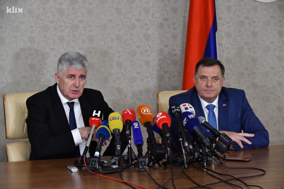 Dragan Čović i Milorad Dodik (Foto: D. S./Klix.ba)