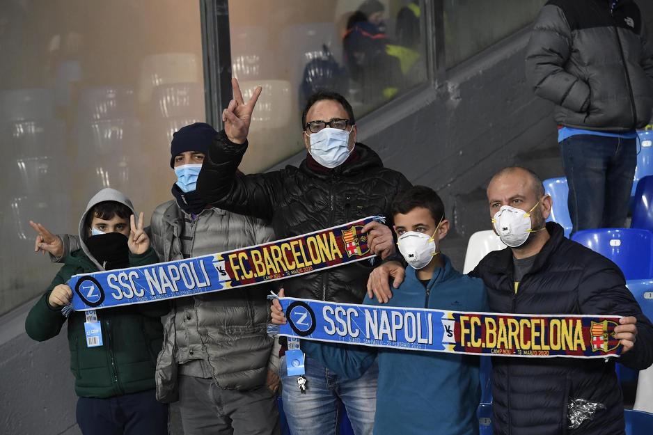 Napoli - Barcelona (Foto: EPA-EFE)