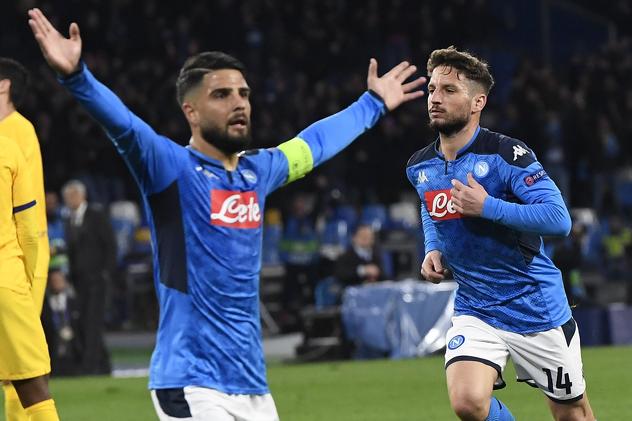 Napoli - Barcelona (Foto: EPA-EFE)