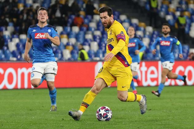 Napoli - Barcelona (Foto: EPA-EFE)