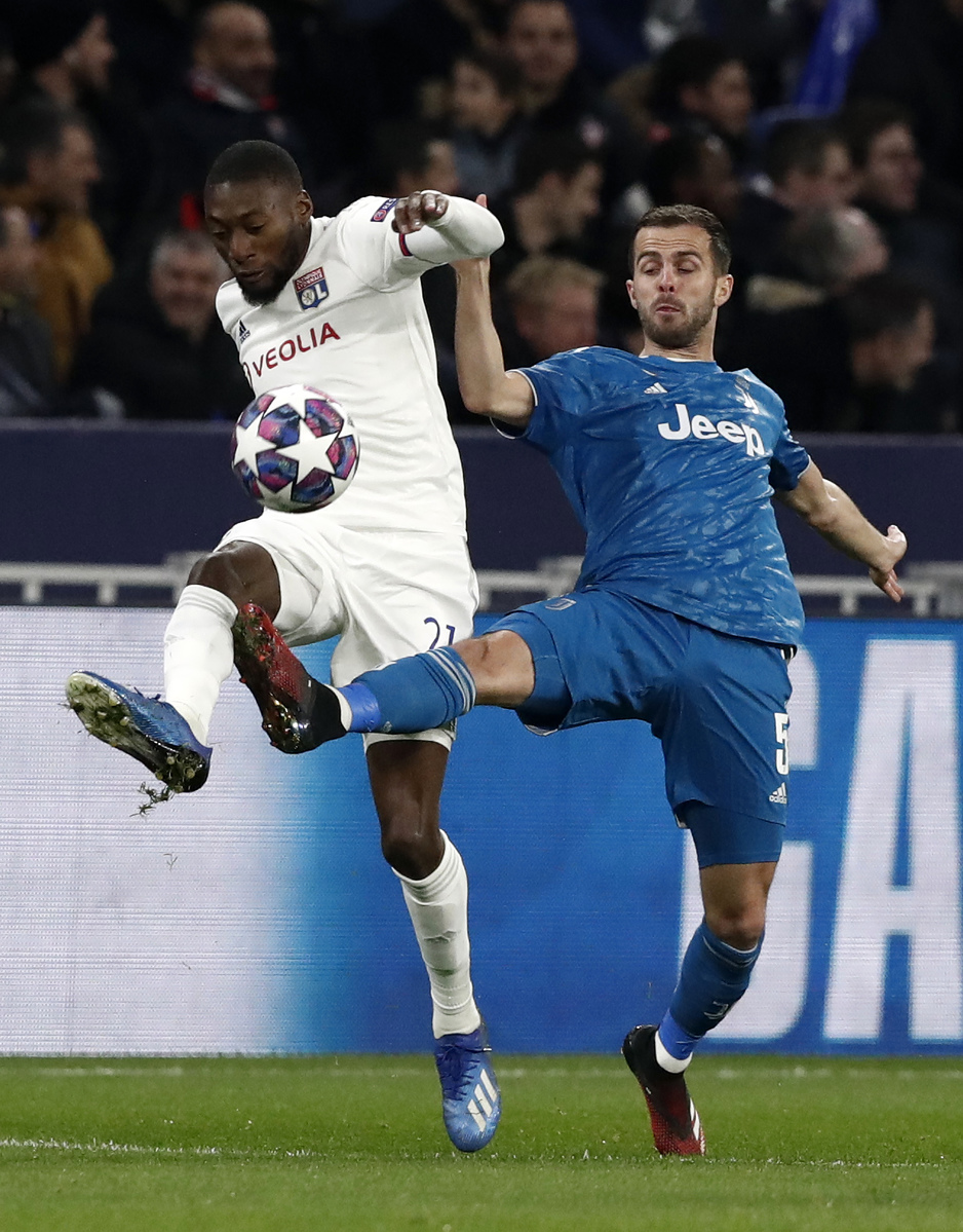 Lyon - Juventus (Foto: EPA-EFE)