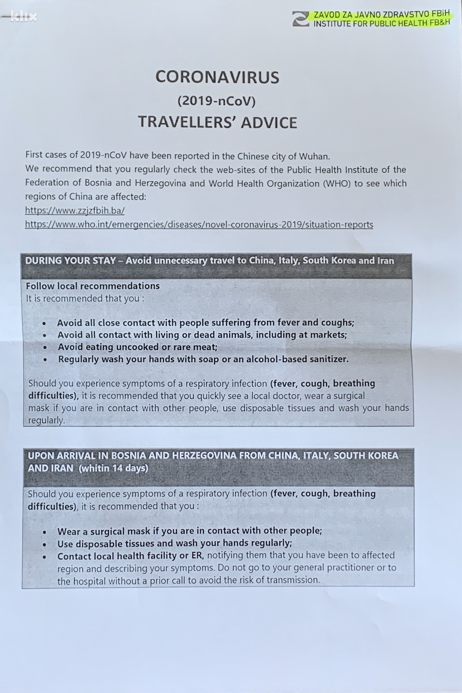 Foto: I. Š./Klix.ba