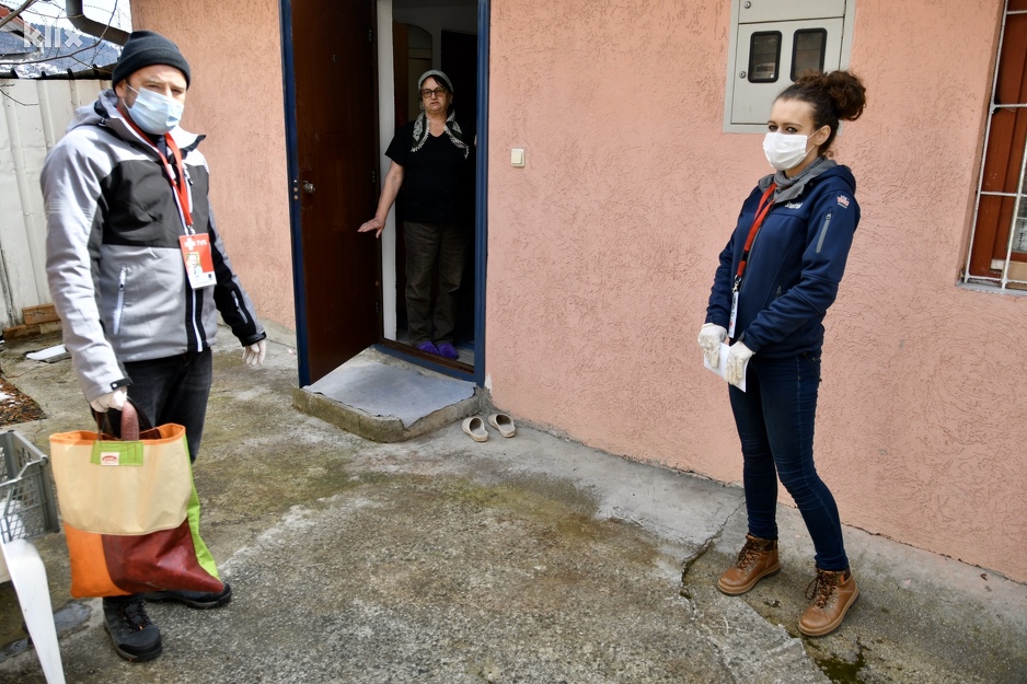 Na terenu je 20 volontera, a 17 ih je u pripravnosti (Foto: D. S./Klix.ba)