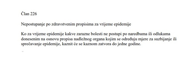 Krivični zakon Federacije BiH