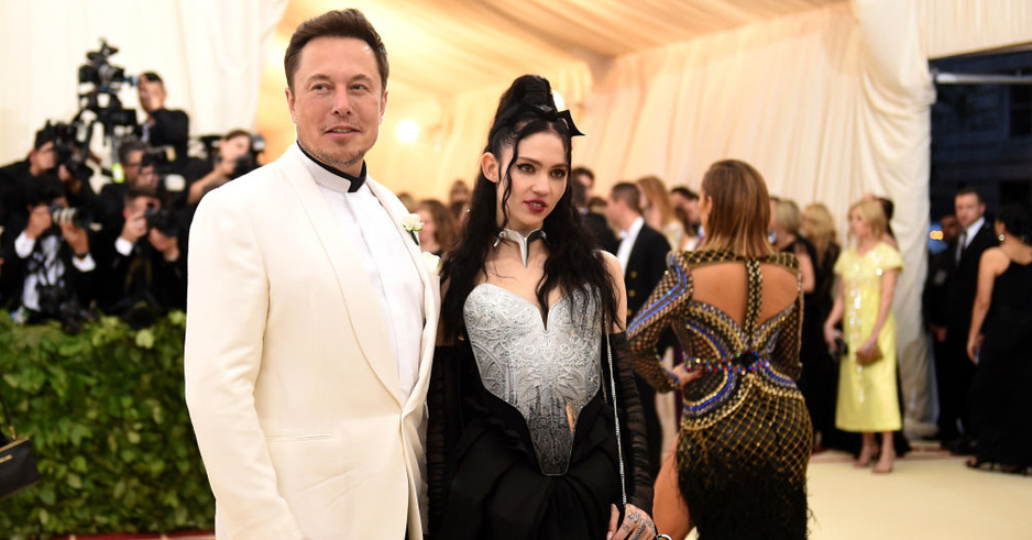 Elon Musk i Grimes (Foto: Twitter)