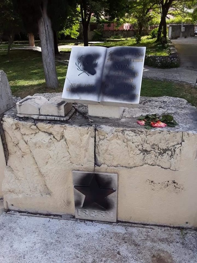 Oštećeni antifašistički spomenici u Stocu: Neofašizam na djelu 200511042.1_mn