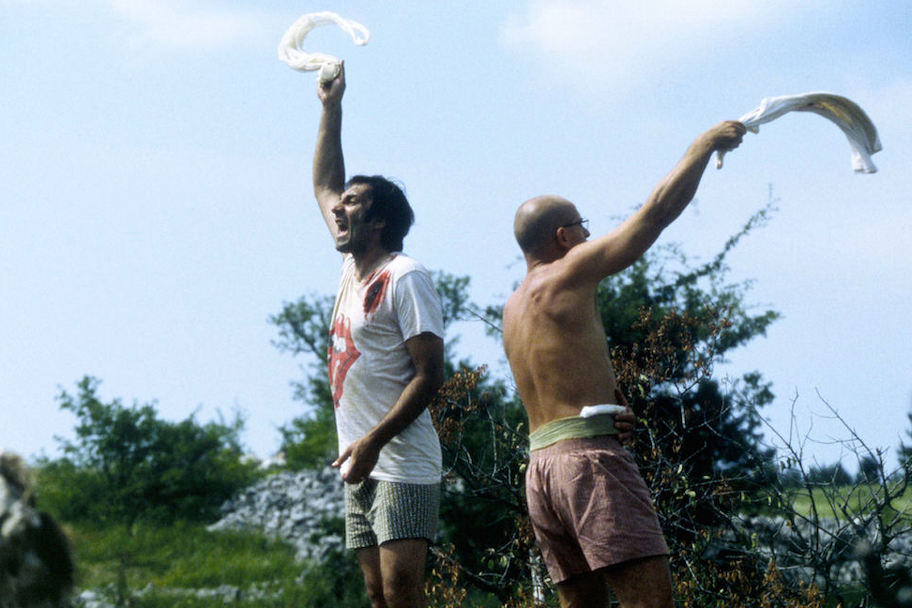 Branko Đurić i Rene Bitorajac u filmu