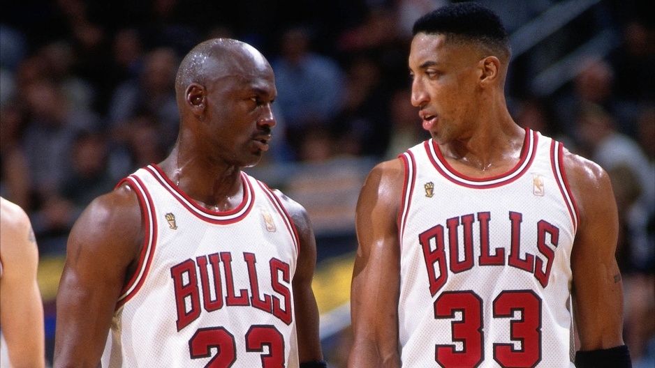 Michael Jordan i Scottie Pippen