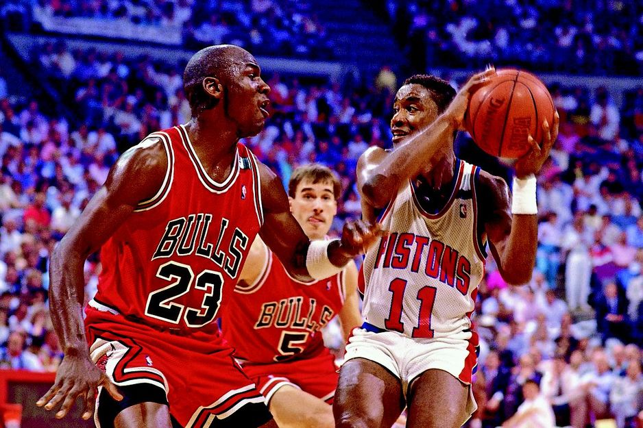 Michael Jordan i Isiah Thomas
