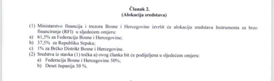 Prijedlog Bevande