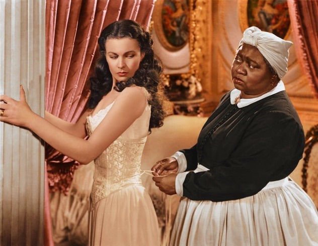 Vivien Leigh i Hattie McDaniel u filmu