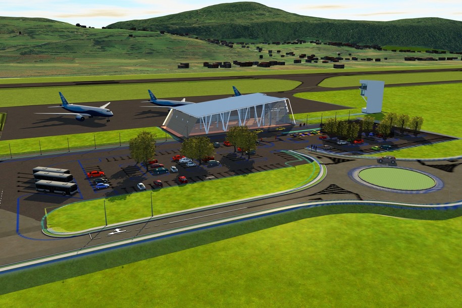 Budući izgled aerodroma (Foto: JP Aerodrom Bihać)