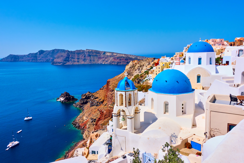 Ilustracija: Shutterstock (Grčka, Santorini)