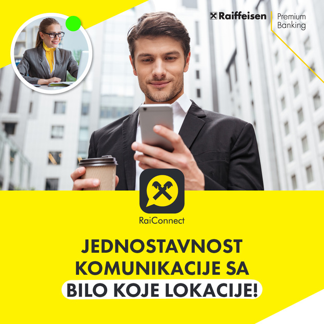 Raiffeisen Banka Prva Banka Na Trzistu S Novom Komunikacijskom Platformom Za Premium Klijente Klix Ba