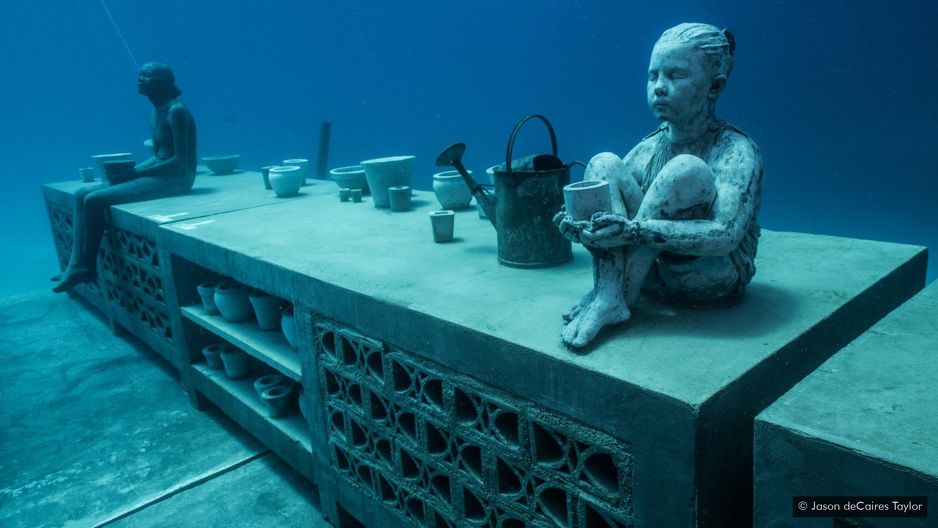 Ngaro Underwater Sculpture Trail (Foto: Jason deCaires Taylor)
