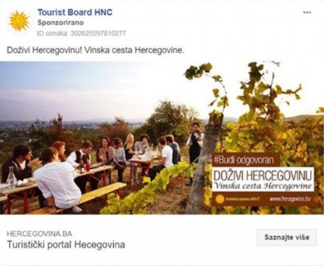 Fotografija Turističke zajednice HNK