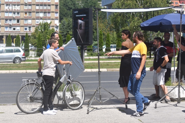 Snimanje spota za pjesmu