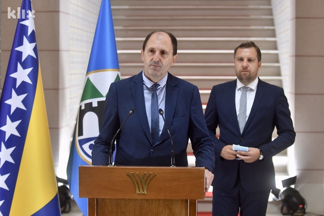 Mario Nenadić i Abdulah Skaka (Foto: T. S./Klix.ba)